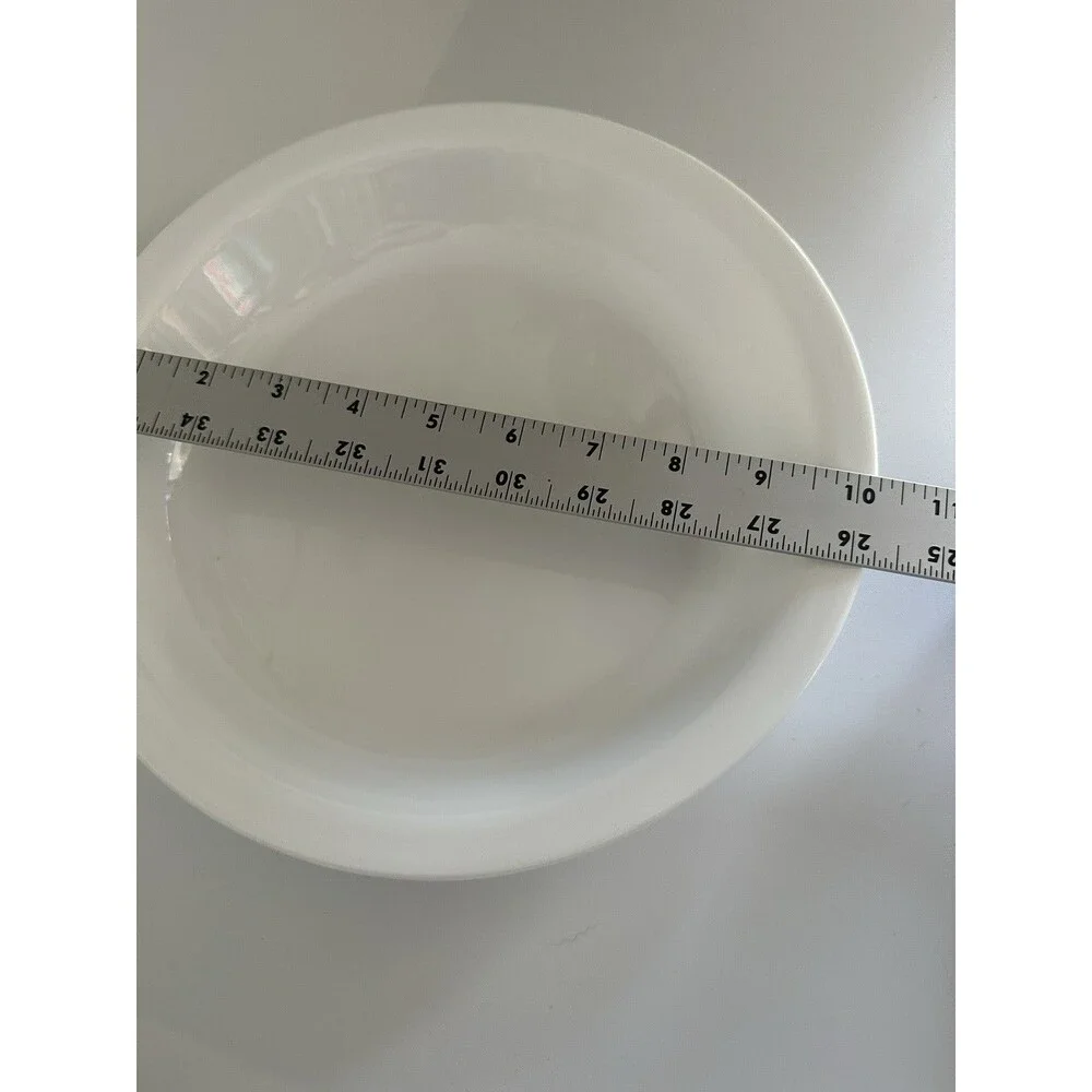 Vintage Corelle Winter White Pie Plate 10 1/4” Excellent Condition